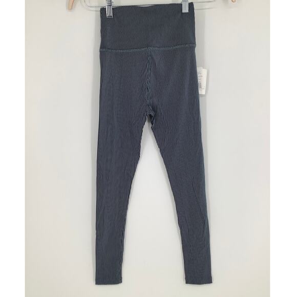 Beyond Yoga Womens Medium Storm Dimensions High Waist Midi Ribbed Leggings L4-15 - Picture 4 of 9